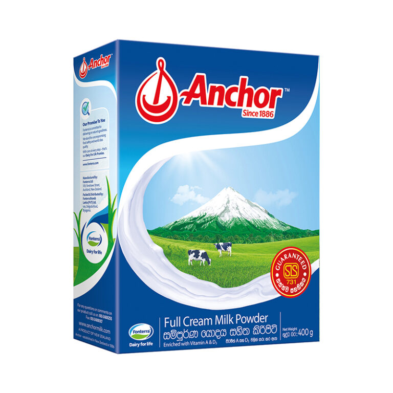 Anchor Full Cream Milk Powder 400g KiyaGo