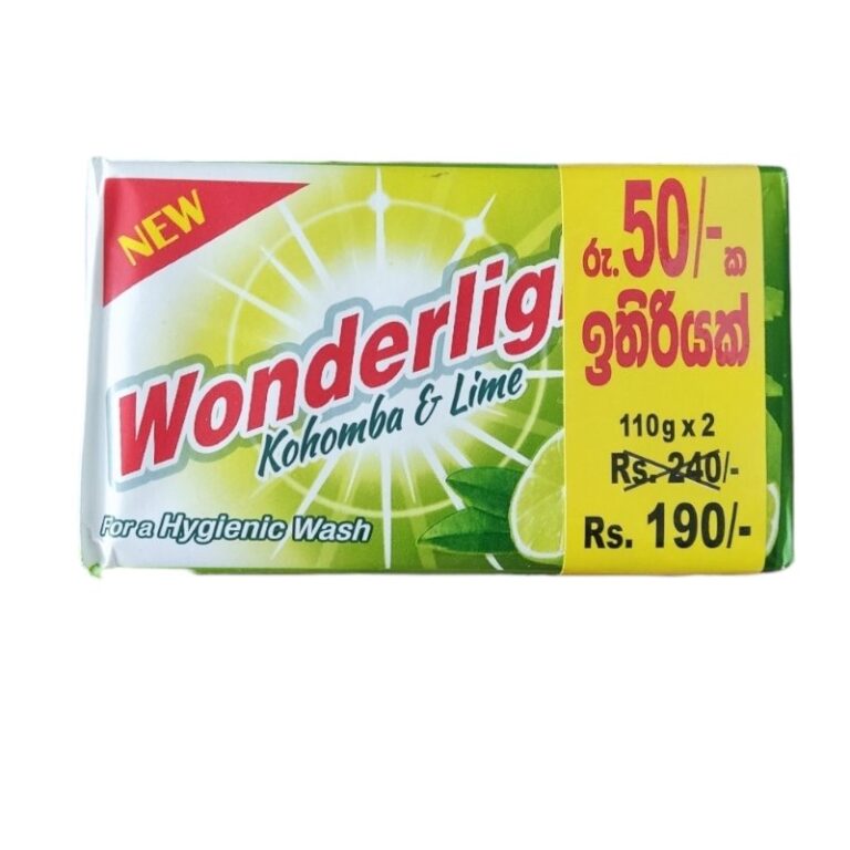 Wonderlight  Kohomba & Lime Soap Double Pack