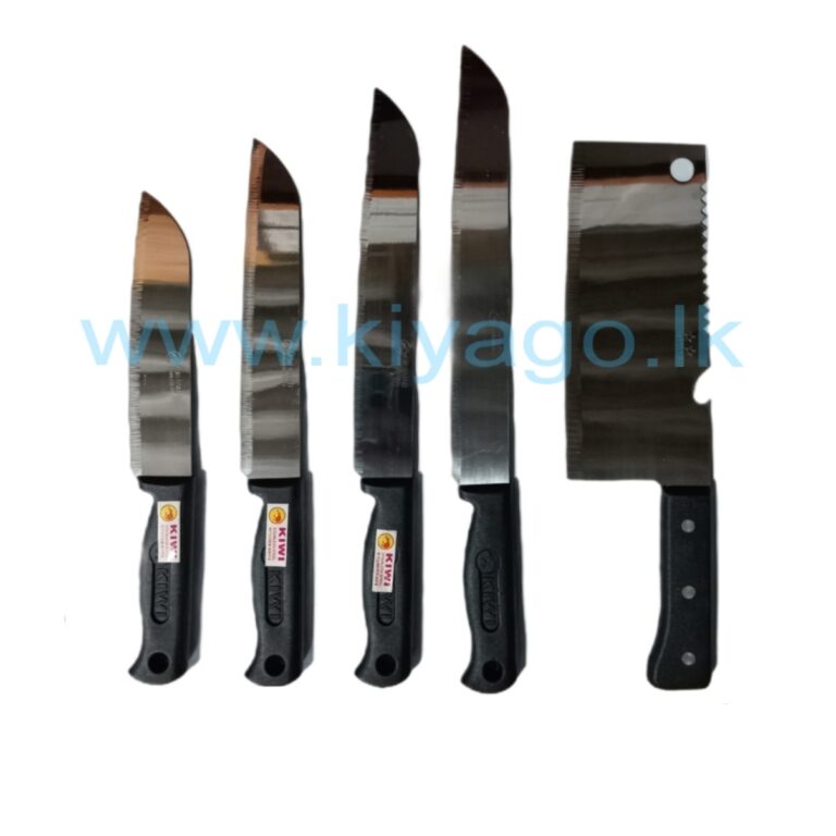 Kiwi Knife Set 5Pcs + 1 Extra Free Surprise Gift
